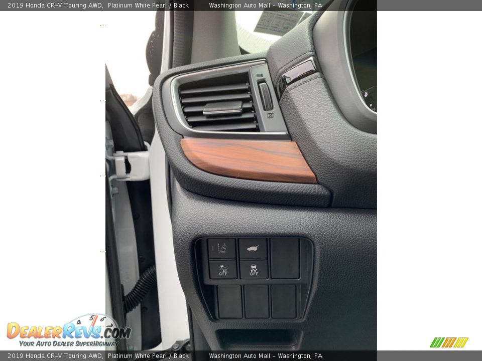 2019 Honda CR-V Touring AWD Platinum White Pearl / Black Photo #10