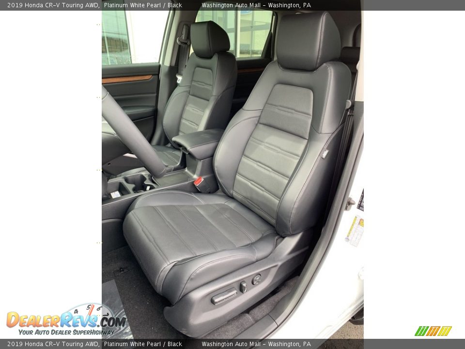 2019 Honda CR-V Touring AWD Platinum White Pearl / Black Photo #12
