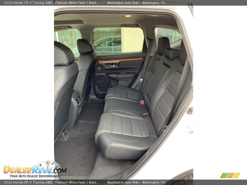 2019 Honda CR-V Touring AWD Platinum White Pearl / Black Photo #19