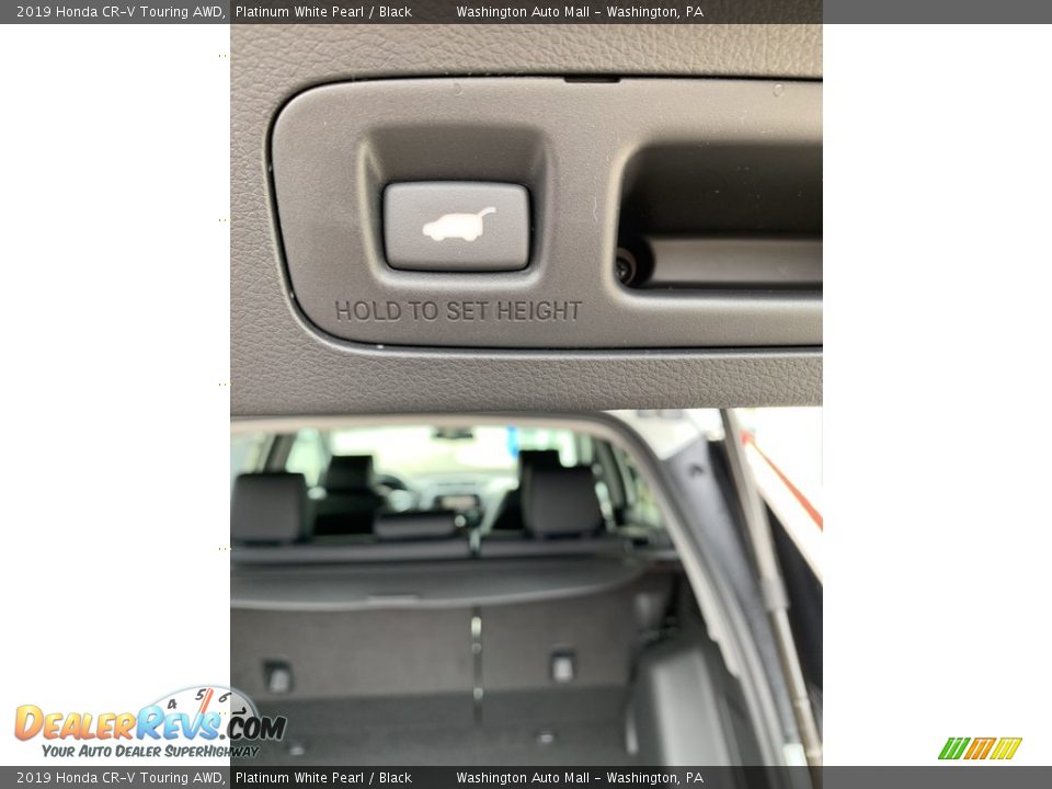 2019 Honda CR-V Touring AWD Platinum White Pearl / Black Photo #22