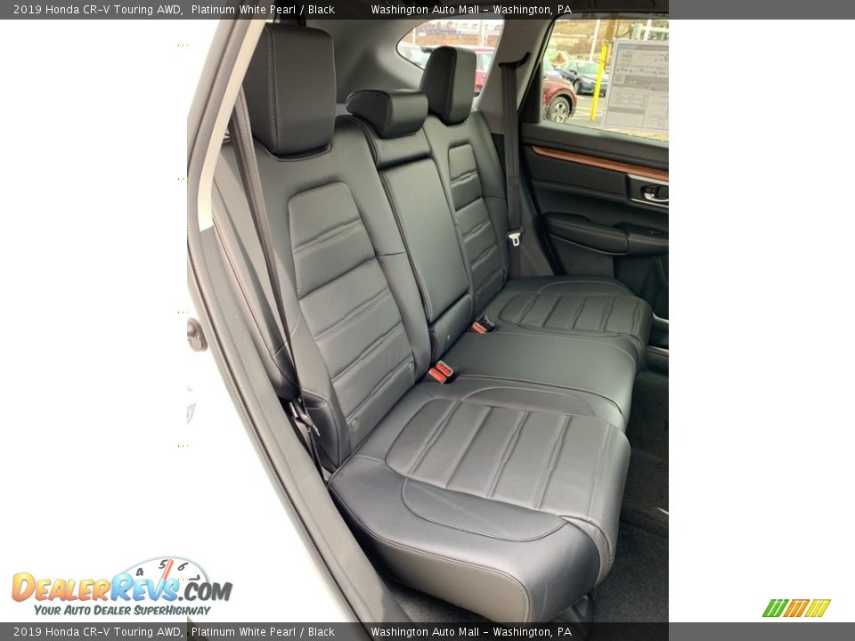 2019 Honda CR-V Touring AWD Platinum White Pearl / Black Photo #25