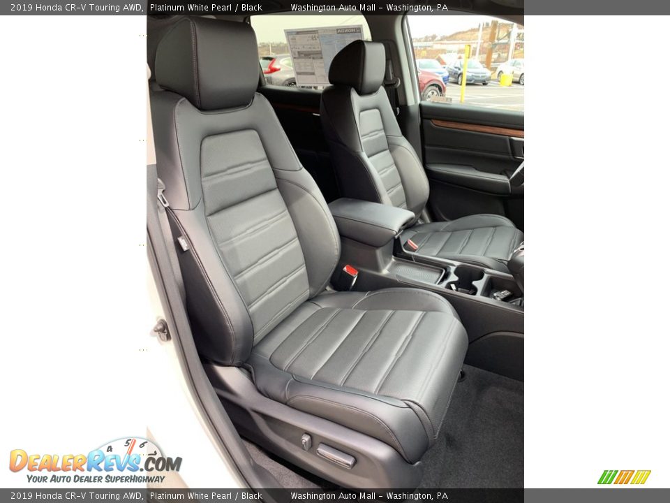 2019 Honda CR-V Touring AWD Platinum White Pearl / Black Photo #29