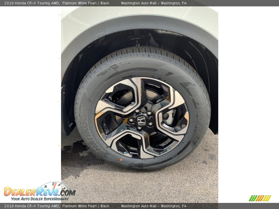 2019 Honda CR-V Touring AWD Platinum White Pearl / Black Photo #33