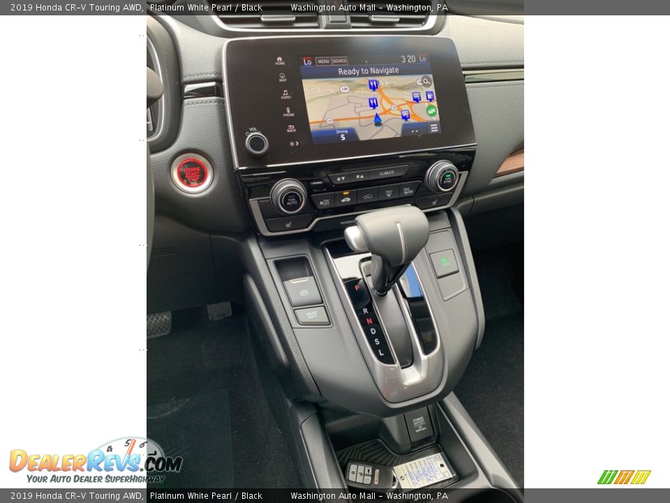 2019 Honda CR-V Touring AWD Platinum White Pearl / Black Photo #35