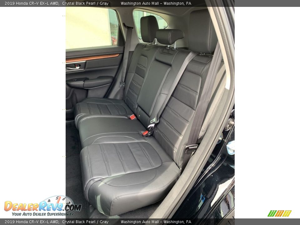 2019 Honda CR-V EX-L AWD Crystal Black Pearl / Gray Photo #18