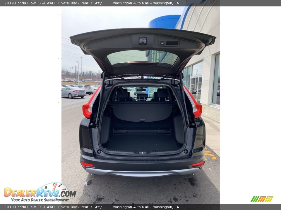 2019 Honda CR-V EX-L AWD Crystal Black Pearl / Gray Photo #20