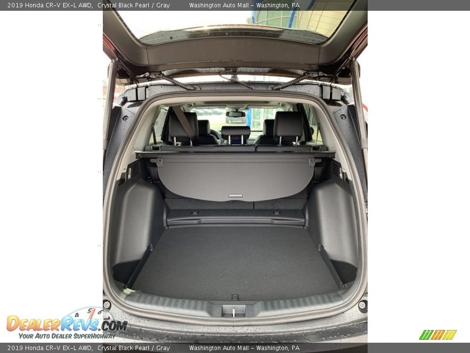 2019 Honda CR-V EX-L AWD Crystal Black Pearl / Gray Photo #21