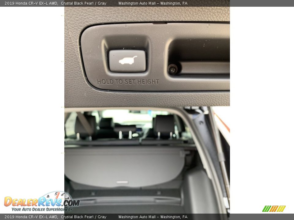 2019 Honda CR-V EX-L AWD Crystal Black Pearl / Gray Photo #22