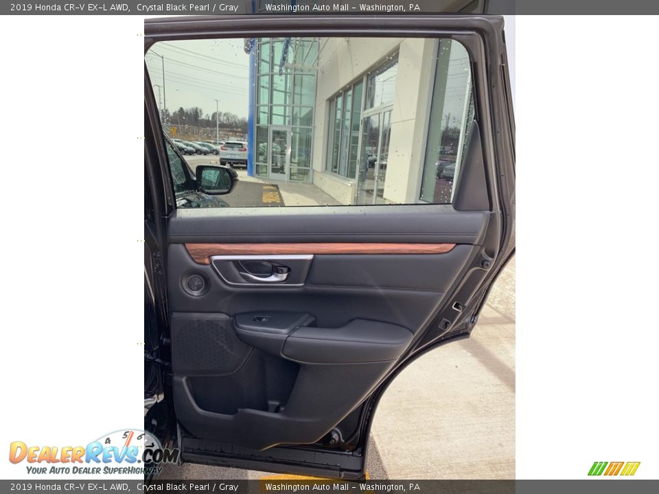 2019 Honda CR-V EX-L AWD Crystal Black Pearl / Gray Photo #24
