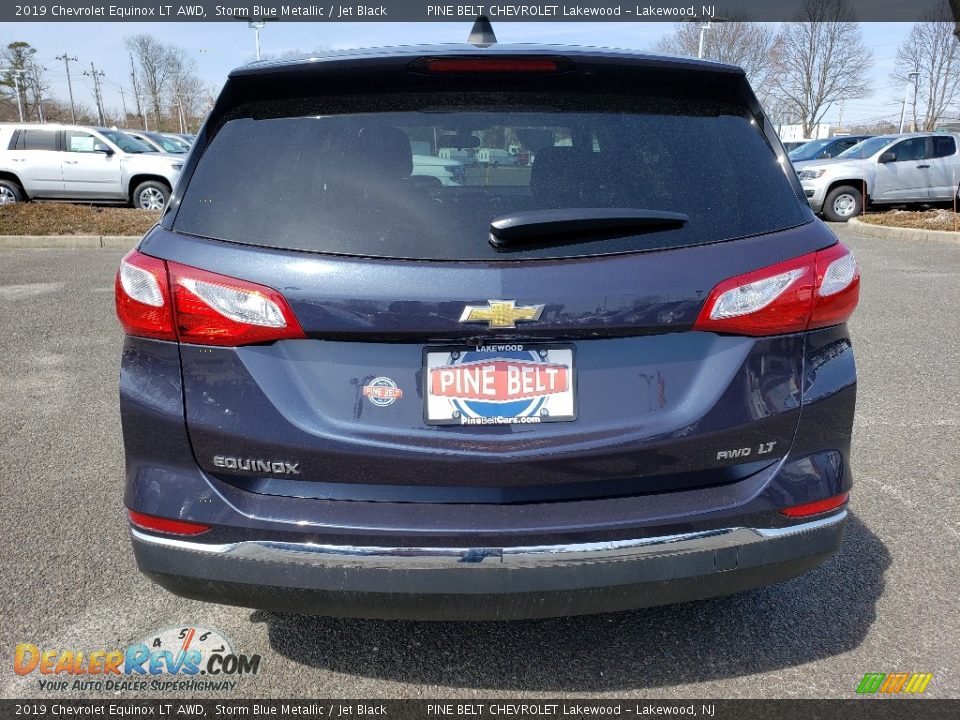 2019 Chevrolet Equinox LT AWD Storm Blue Metallic / Jet Black Photo #5