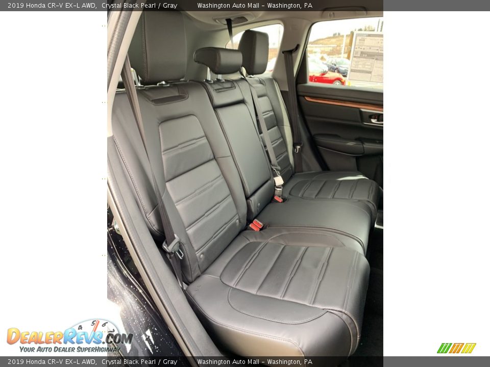 2019 Honda CR-V EX-L AWD Crystal Black Pearl / Gray Photo #25