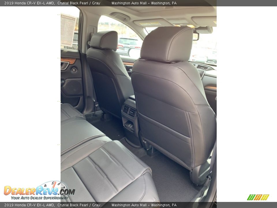 2019 Honda CR-V EX-L AWD Crystal Black Pearl / Gray Photo #26