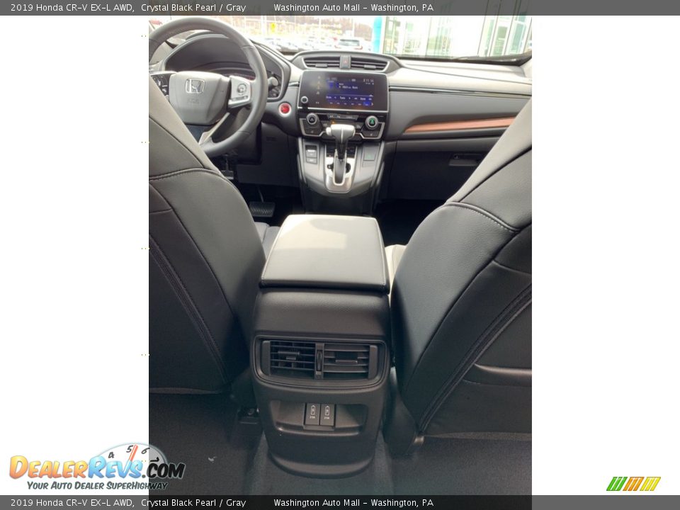 2019 Honda CR-V EX-L AWD Crystal Black Pearl / Gray Photo #27