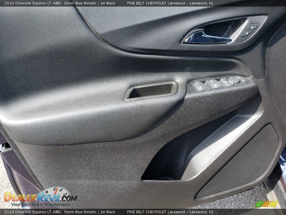 2019 Chevrolet Equinox LT AWD Storm Blue Metallic / Jet Black Photo #8