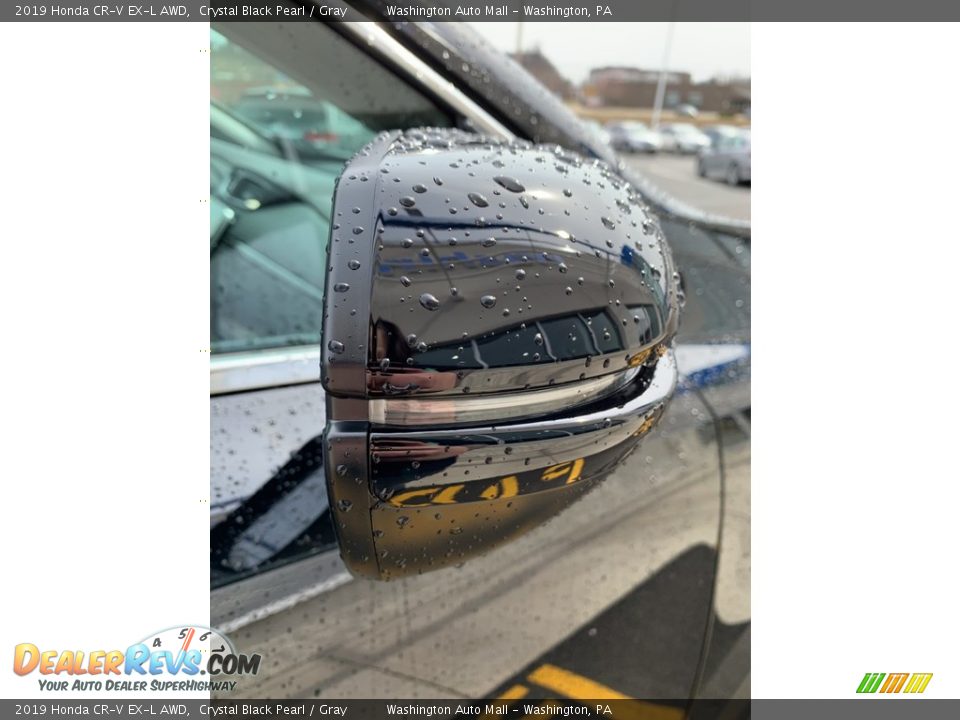 2019 Honda CR-V EX-L AWD Crystal Black Pearl / Gray Photo #32