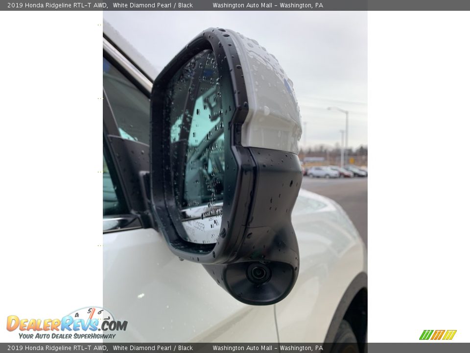 2019 Honda Ridgeline RTL-T AWD White Diamond Pearl / Black Photo #30