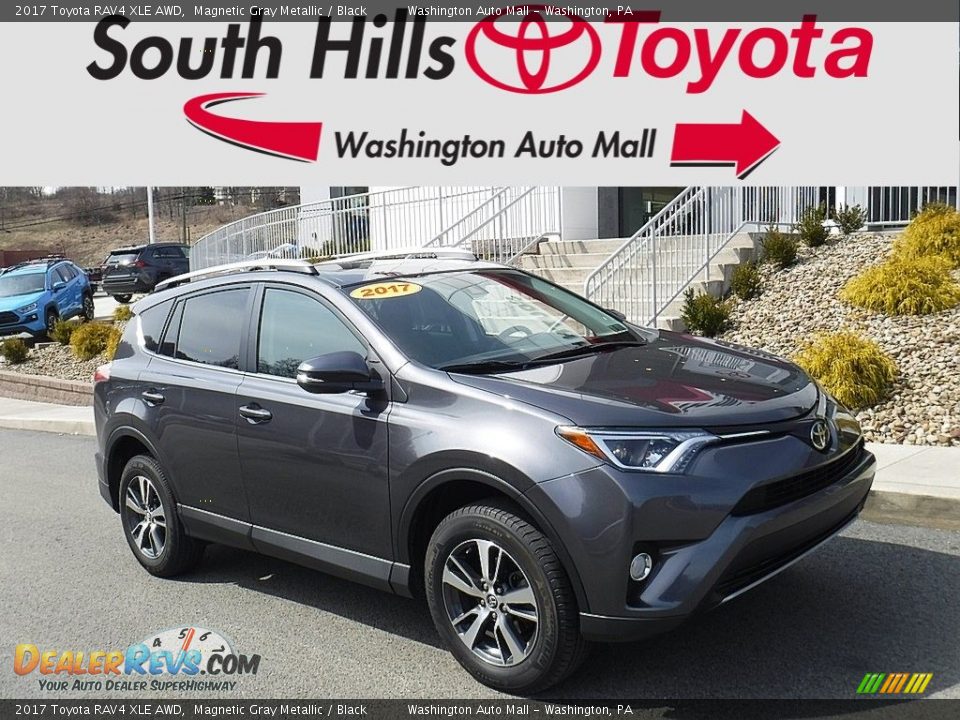 2017 Toyota RAV4 XLE AWD Magnetic Gray Metallic / Black Photo #1