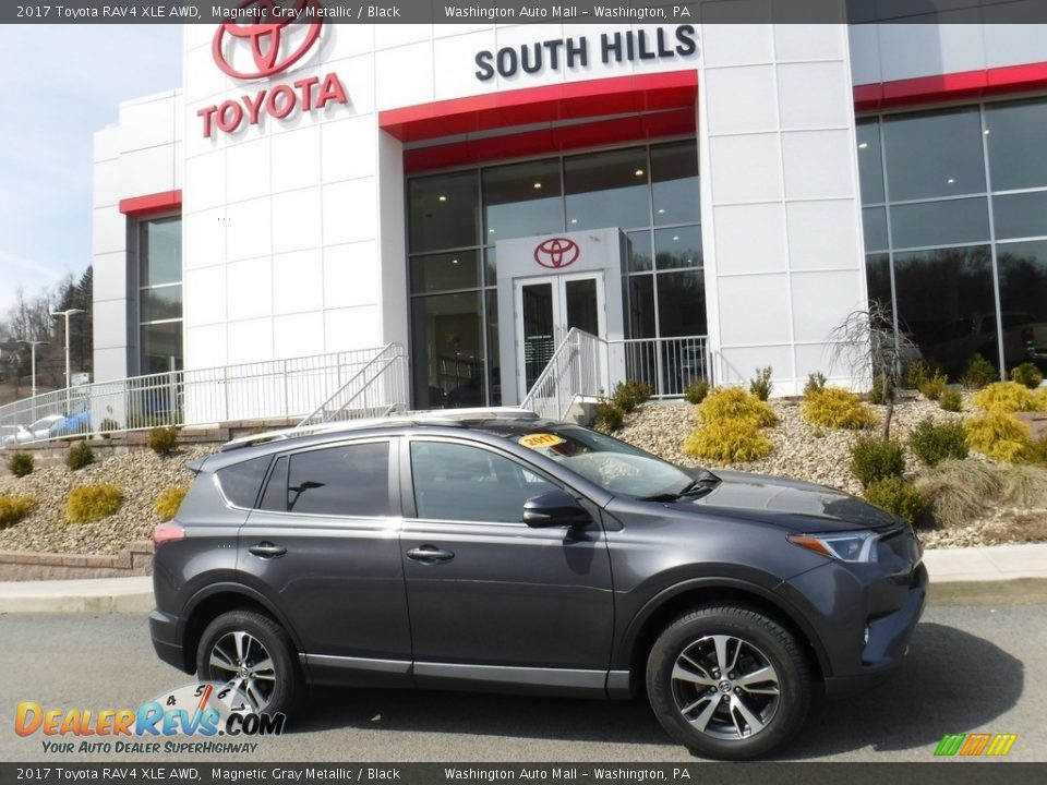 2017 Toyota RAV4 XLE AWD Magnetic Gray Metallic / Black Photo #2