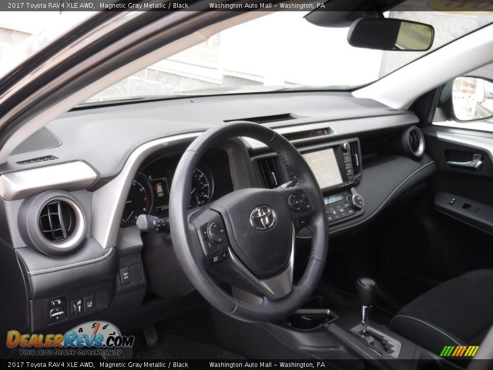 2017 Toyota RAV4 XLE AWD Magnetic Gray Metallic / Black Photo #12