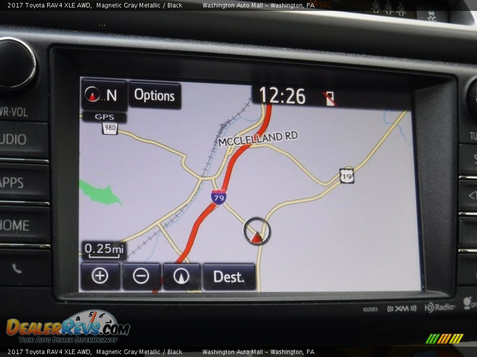 2017 Toyota RAV4 XLE AWD Magnetic Gray Metallic / Black Photo #17