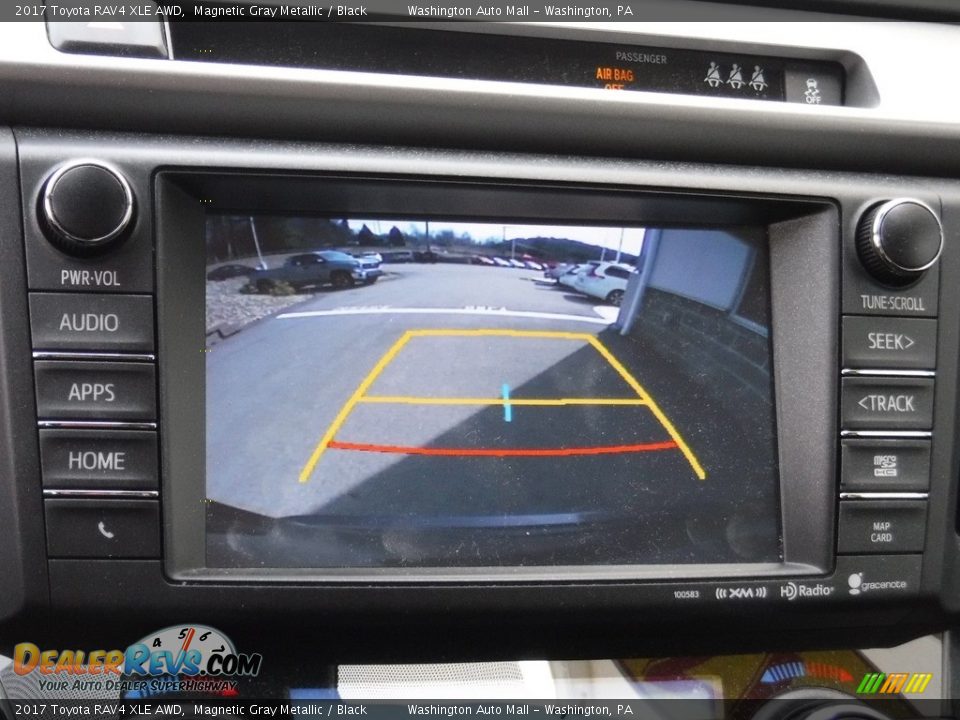 2017 Toyota RAV4 XLE AWD Magnetic Gray Metallic / Black Photo #18