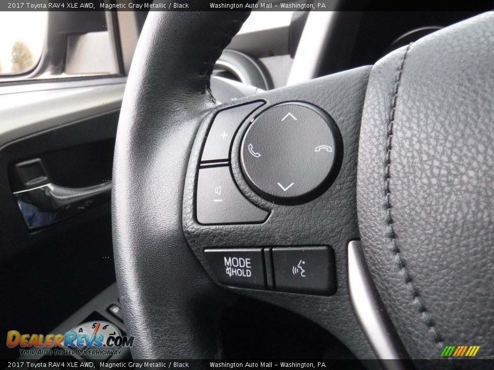 2017 Toyota RAV4 XLE AWD Magnetic Gray Metallic / Black Photo #22