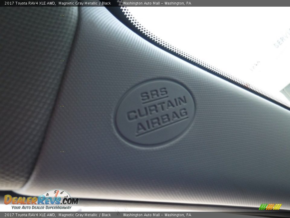 2017 Toyota RAV4 XLE AWD Magnetic Gray Metallic / Black Photo #23