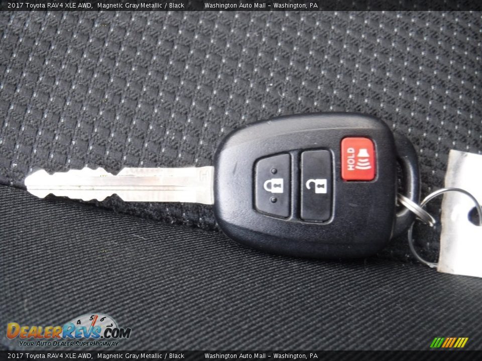 2017 Toyota RAV4 XLE AWD Magnetic Gray Metallic / Black Photo #27