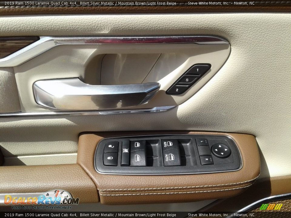 Controls of 2019 Ram 1500 Laramie Quad Cab 4x4 Photo #9
