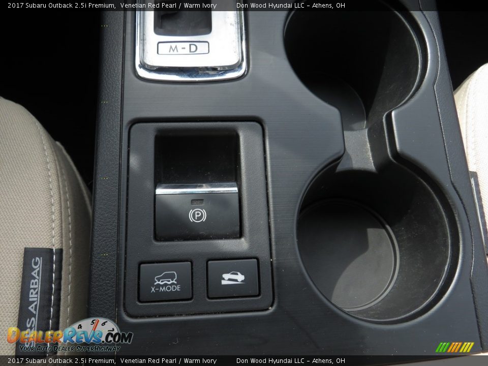2017 Subaru Outback 2.5i Premium Venetian Red Pearl / Warm Ivory Photo #10