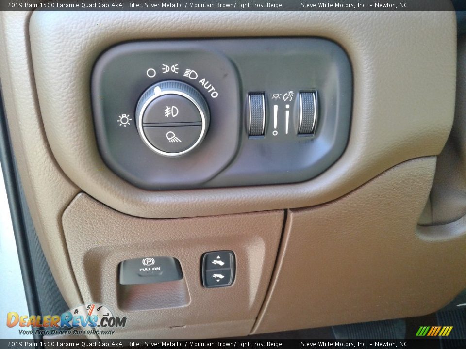 Controls of 2019 Ram 1500 Laramie Quad Cab 4x4 Photo #17