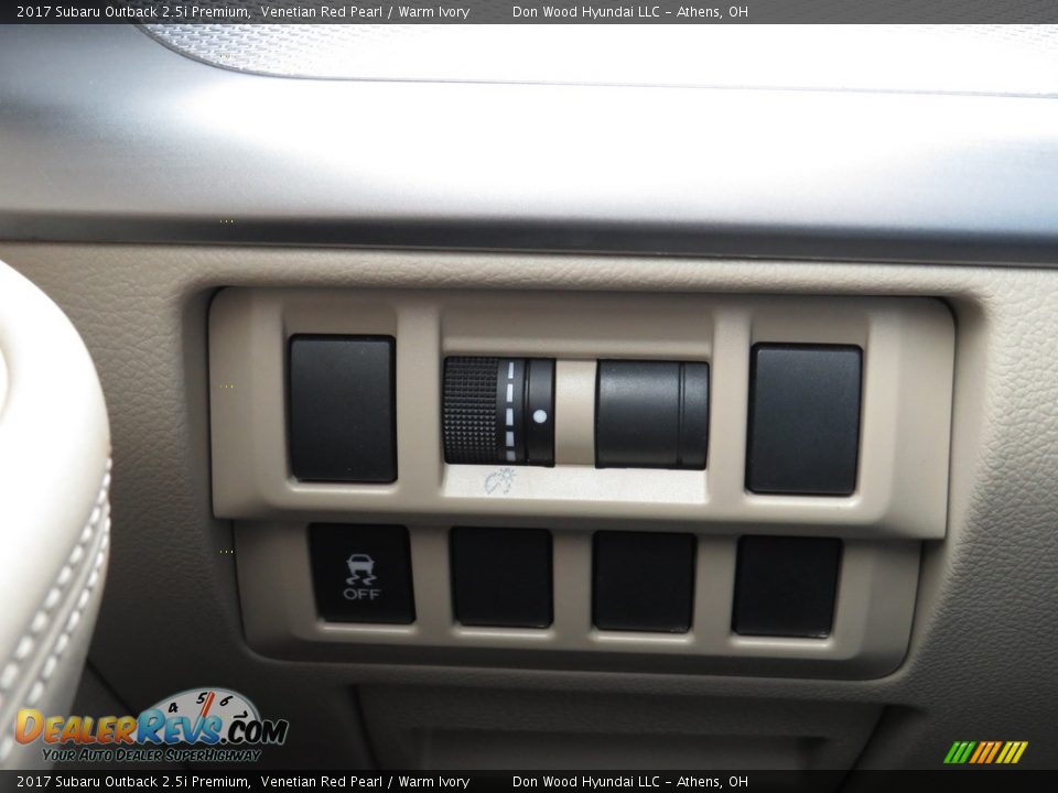 2017 Subaru Outback 2.5i Premium Venetian Red Pearl / Warm Ivory Photo #13
