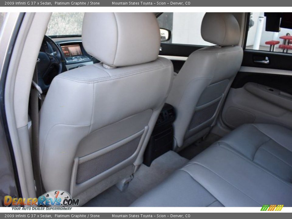 2009 Infiniti G 37 x Sedan Platinum Graphite / Stone Photo #20