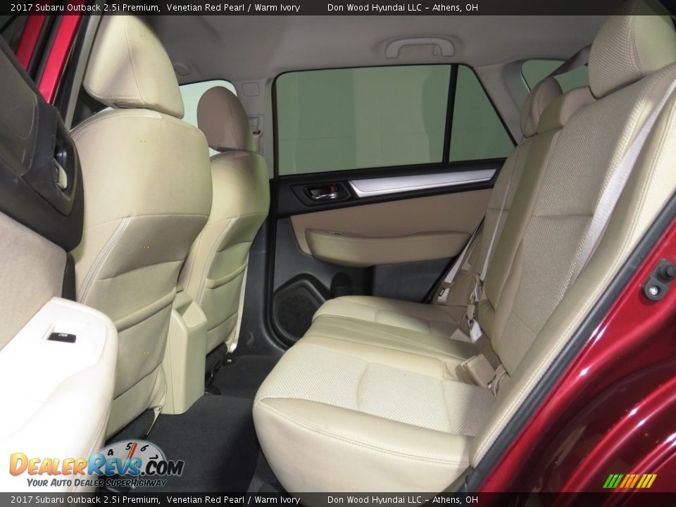 2017 Subaru Outback 2.5i Premium Venetian Red Pearl / Warm Ivory Photo #23