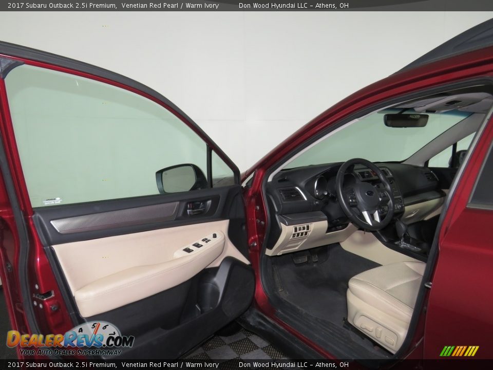 2017 Subaru Outback 2.5i Premium Venetian Red Pearl / Warm Ivory Photo #25
