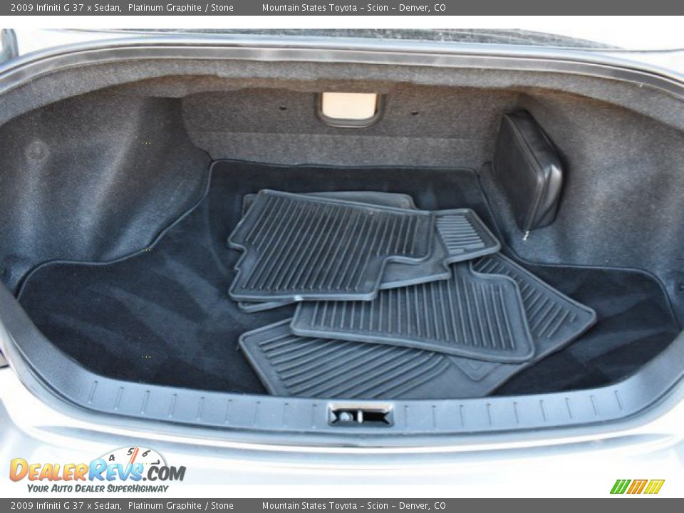 2009 Infiniti G 37 x Sedan Platinum Graphite / Stone Photo #27