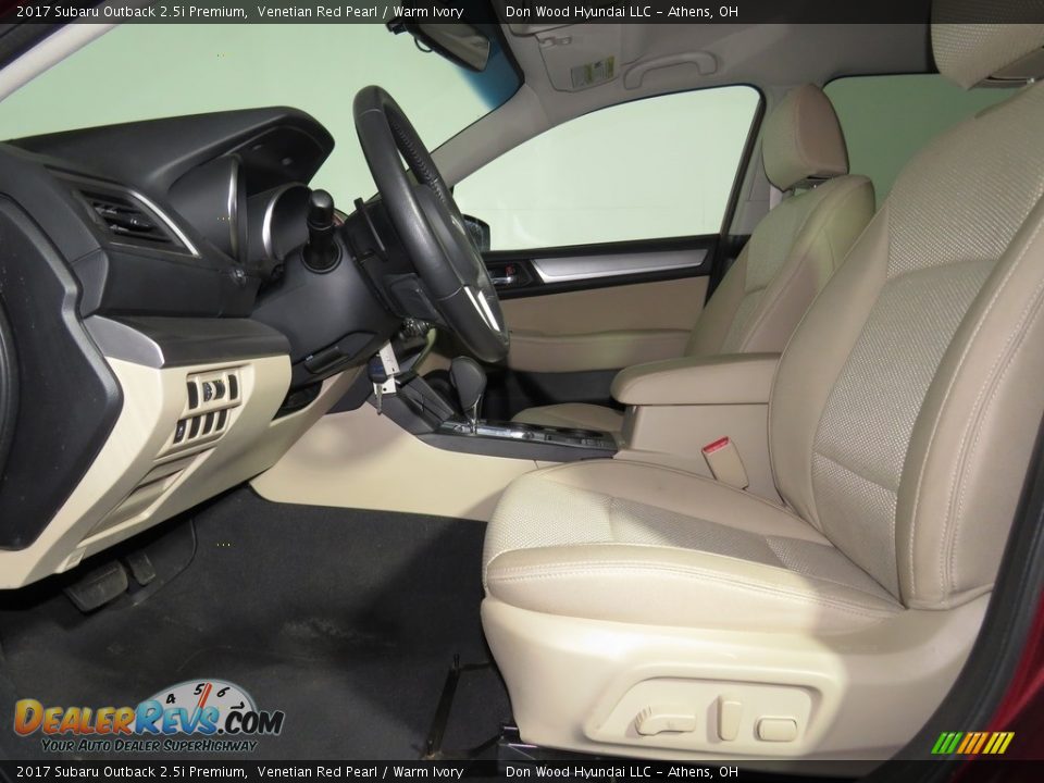 2017 Subaru Outback 2.5i Premium Venetian Red Pearl / Warm Ivory Photo #26