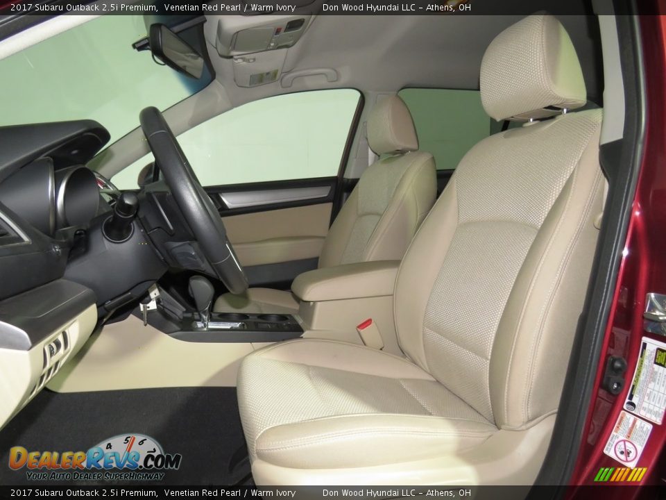 2017 Subaru Outback 2.5i Premium Venetian Red Pearl / Warm Ivory Photo #27