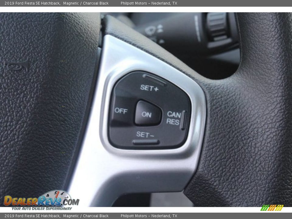 2019 Ford Fiesta SE Hatchback Magnetic / Charcoal Black Photo #15