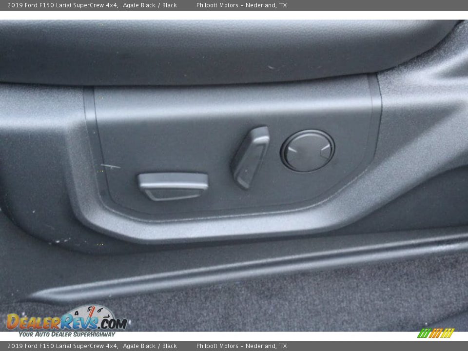 2019 Ford F150 Lariat SuperCrew 4x4 Agate Black / Black Photo #11