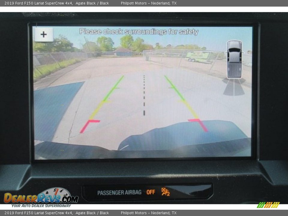 2019 Ford F150 Lariat SuperCrew 4x4 Agate Black / Black Photo #14