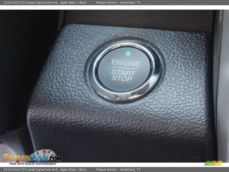 2019 Ford F150 Lariat SuperCrew 4x4 Agate Black / Black Photo #15