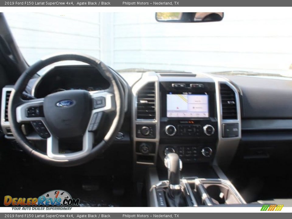 2019 Ford F150 Lariat SuperCrew 4x4 Agate Black / Black Photo #20