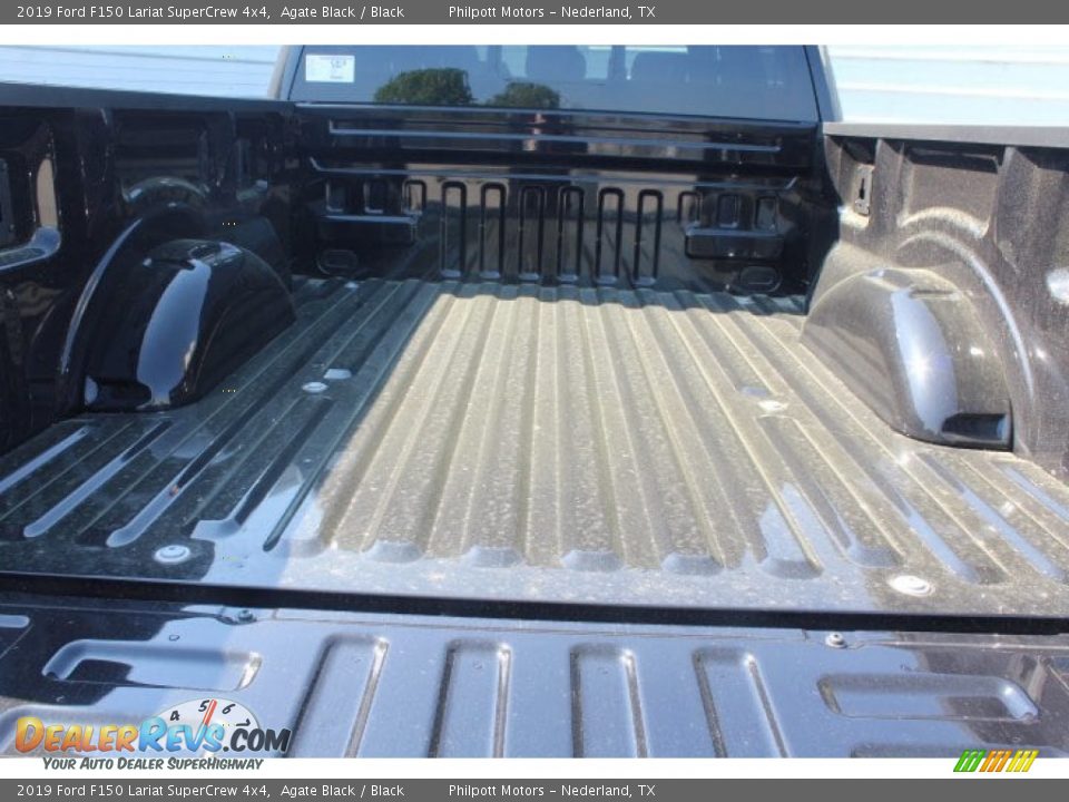 2019 Ford F150 Lariat SuperCrew 4x4 Agate Black / Black Photo #22