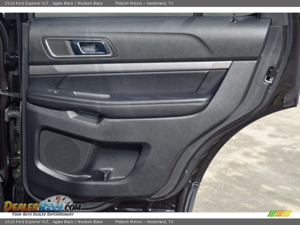2019 Ford Explorer XLT Agate Black / Medium Black Photo #29