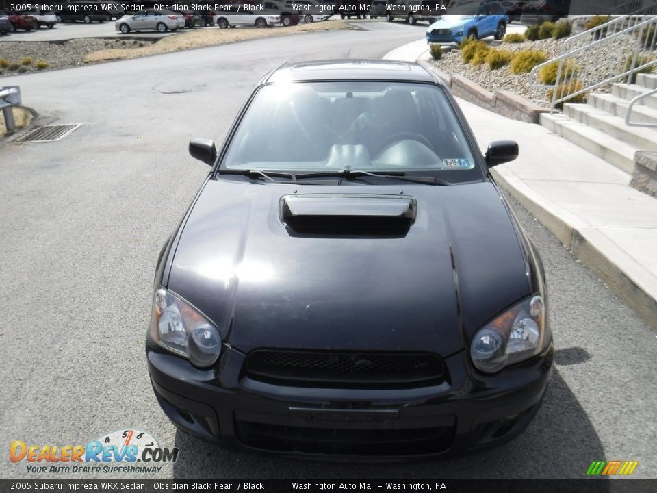 2005 Subaru Impreza WRX Sedan Obsidian Black Pearl / Black Photo #5