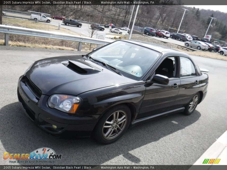 2005 Subaru Impreza WRX Sedan Obsidian Black Pearl / Black Photo #6