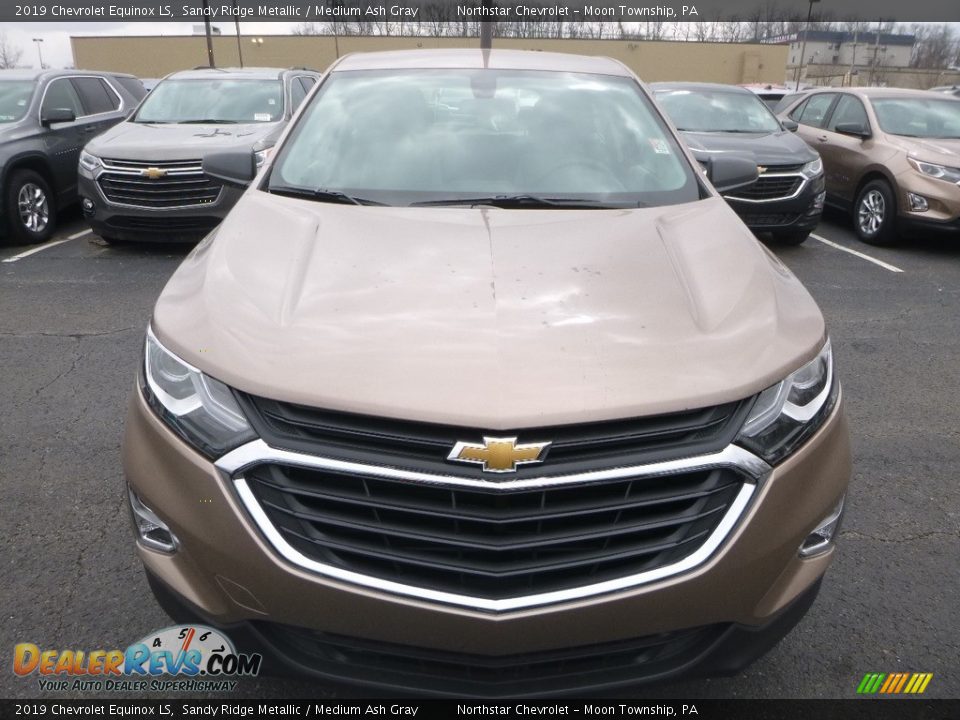 2019 Chevrolet Equinox LS Sandy Ridge Metallic / Medium Ash Gray Photo #8