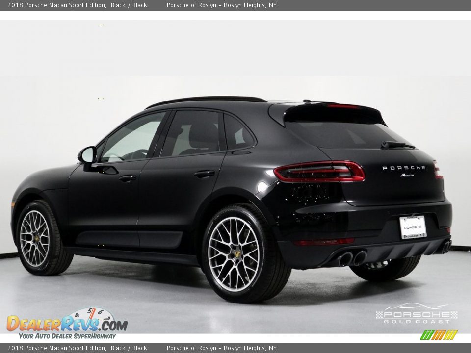 2018 Porsche Macan Sport Edition Black / Black Photo #4