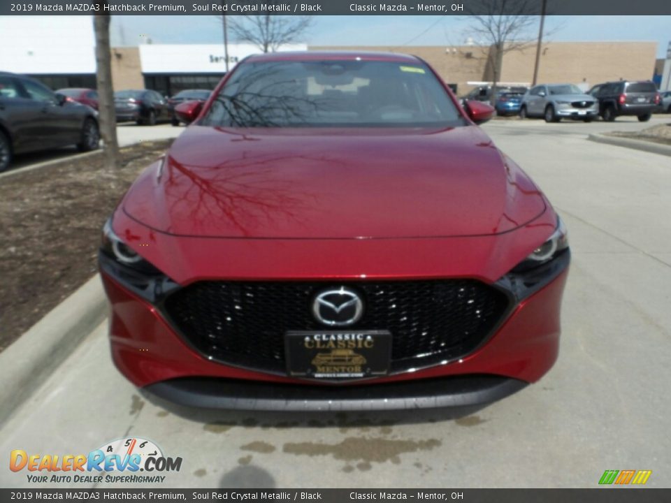 2019 Mazda MAZDA3 Hatchback Premium Soul Red Crystal Metallic / Black Photo #1